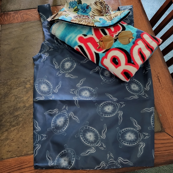 🛍️ $28 SALE 🛍️ REUSABLE 🌎 Earth-Saving Shopping Bags PENGUINS 🐧 (2 bags) - Picture 7 of 13